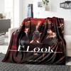 1pc Fantasy Teenage Heroes flannel Blanket for Super Soft Cute Comfort Blanket for Travel Bedding Couch Sofa Blanket Y82520