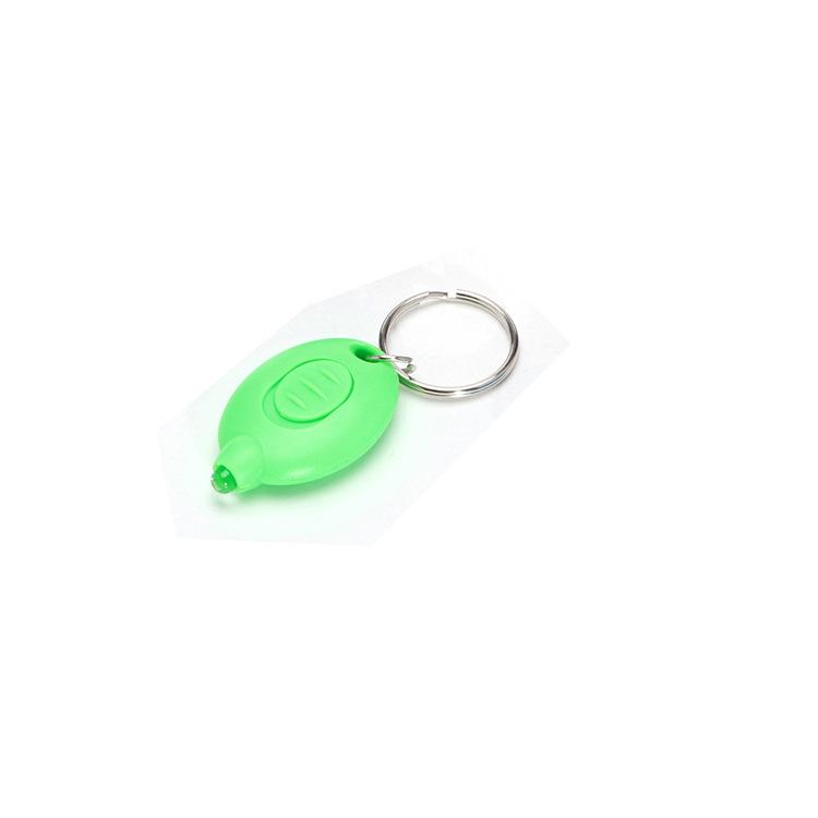 Purple & Blue LED Keychain Light Glasses Toy - Creative Promotional Gift