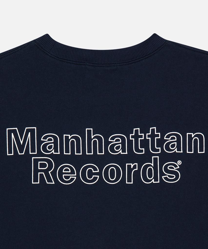 Maenhatanlekojeu Mr X Balansa Arch Crew Neck - Navy