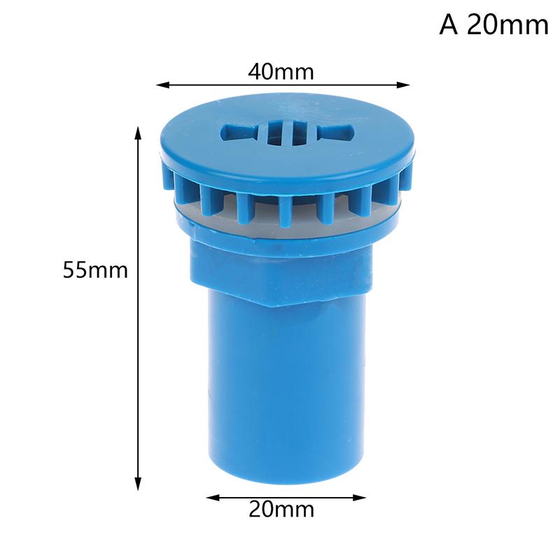 20~50Mm Pvc Pipe Straight Aquarium Butt Fish Tank Outlet Drainage Connector Seafood Pool Drain Fitting Diy Aquarium Tube Joints