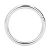 50Pcs Metal Rings Sturdy   Rustproof Exquisite Wide Application Metal O Rings for Clothes Bag Backpack
