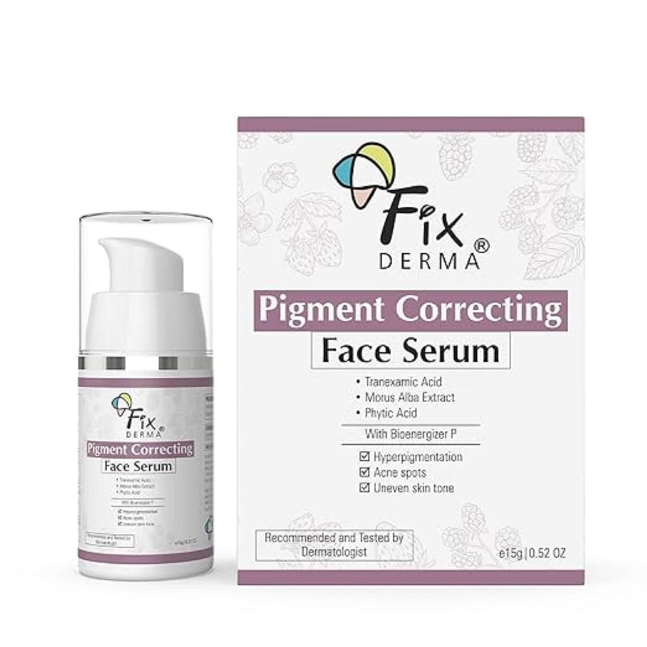 

@ Fixderma Pigment Correcting Face Serum for Men & Women 15g UK17 50%OFF