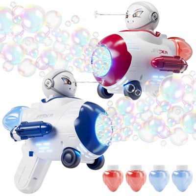 Soap Bubbles USB In 1 Electric Bubble Set of 10 Bubble LED 4 Spare New Bubble Gun for Outdoor Zaahir and [Water Included, Rechargeable, 6000+ Minute]