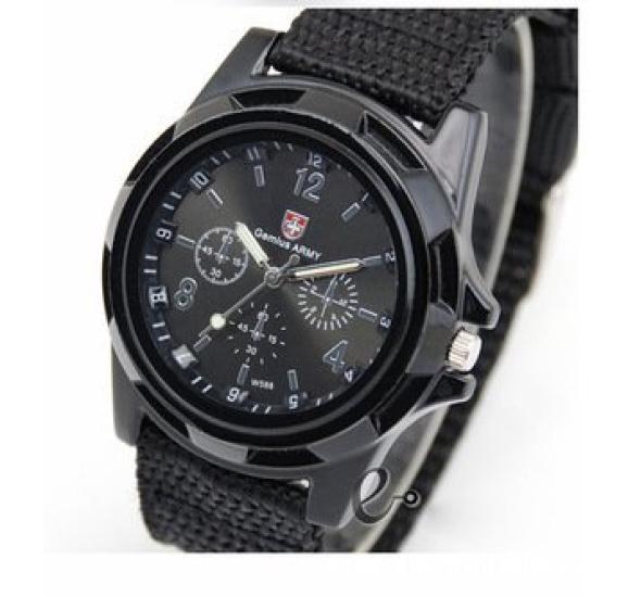 ZooooM Analog Watch with Faux Dial and Military Casual and Stylish Band, Style, (Green) ZM-MIRITOKE-GR