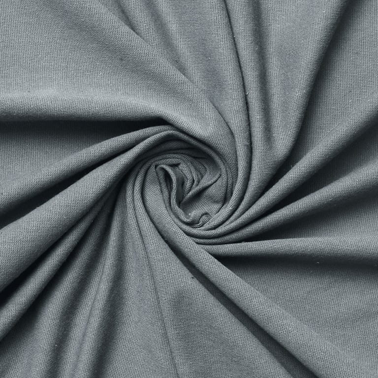 Prześcieradło jersey z gumą 180/190x190/200 premium ciemnoszare