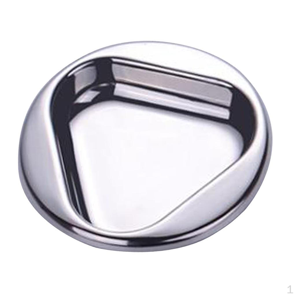 

Dish - Dipping Bowl Steel, Silver Triangle