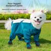 Pets Go Out with Belly and Feet, Dust Pants, Walking Dogs, Anti-dirty Clothes, Bichon Dogs, Puppies, Rain, Dog Clothes