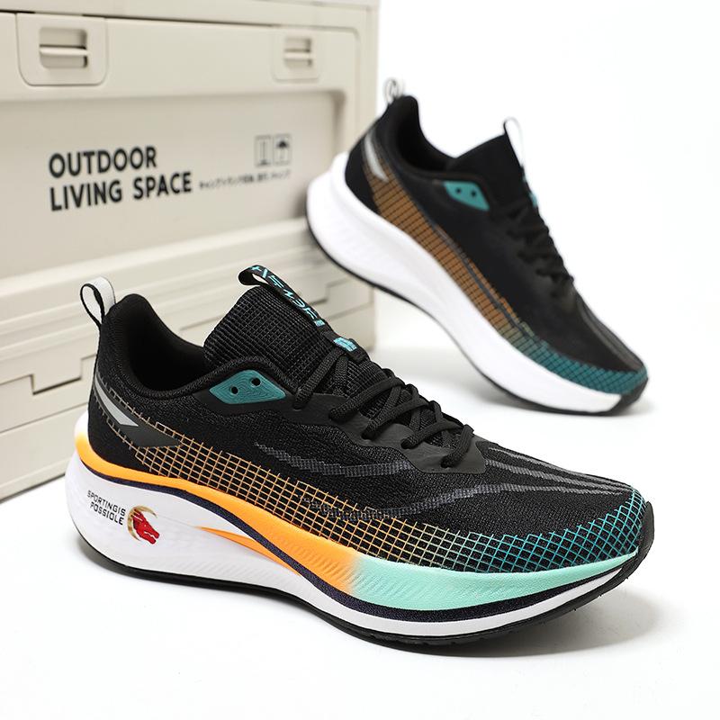 Roter Hase 7Pro Jahr des Drachen Limitierte Reibungs-Sound Laufschuhe Lugao Qualität Atmungsaktives Mesh Sport Freizeitschuhe Herren