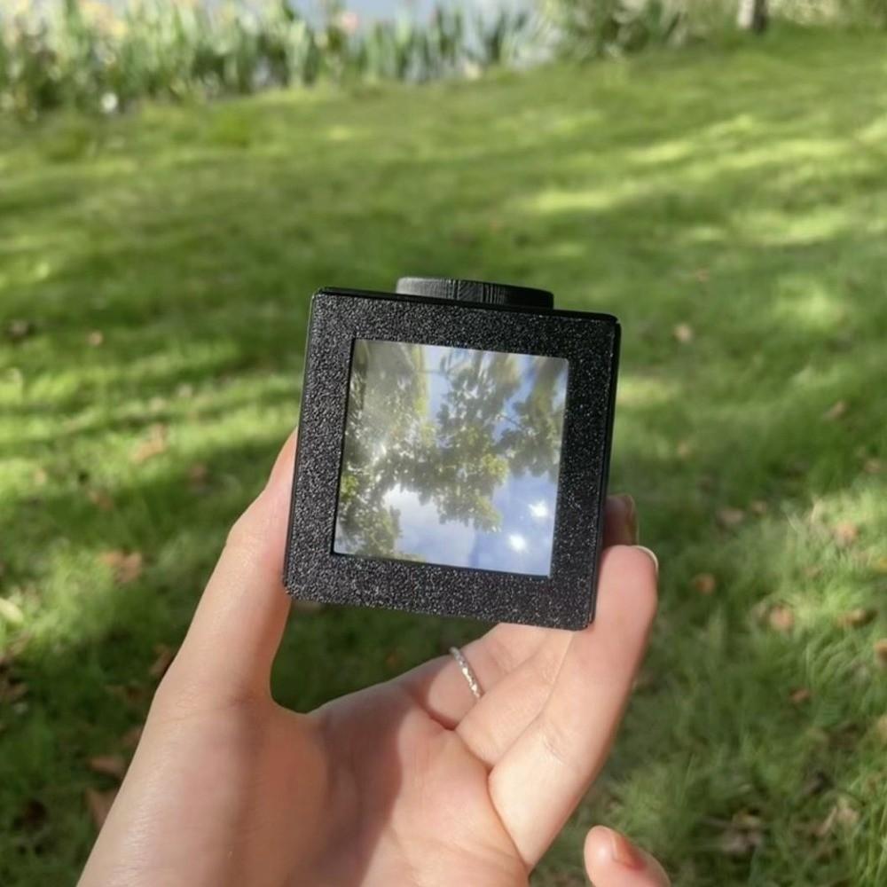 Vintage Waist Viewfinder Optical Lens Camera Finder Mini Portable Viewfinder Frame  Outdoor