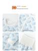 Children's Pure Cotton High-Waist Warm Pajamas Set for Autumn & Winter - Baby and Toddler Homewear with Belly Protection
