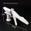 Elegant Modern Eco-friendly Finger Bust Jewelry Stand Decorative Hand-shaped Resin Holder Rings Perfect Window Display Prop JUE