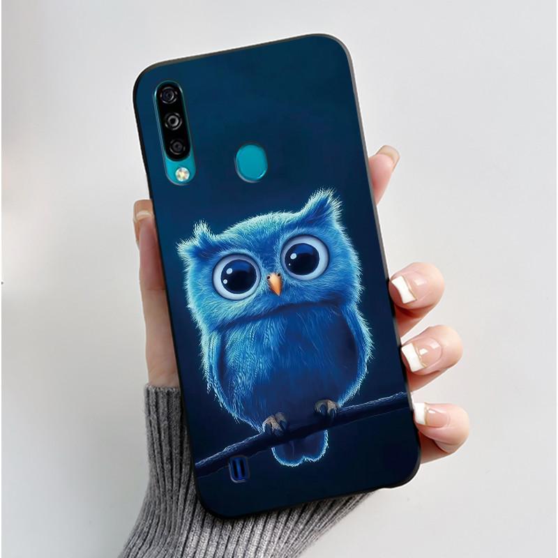 Hülle für ZTE Blade A7 (2020) Handyhülle Mattschwarz Luxus Drache Niedlich Cool Jungen Mädchen Weiches Silikon TPU Schutz-Rückseite