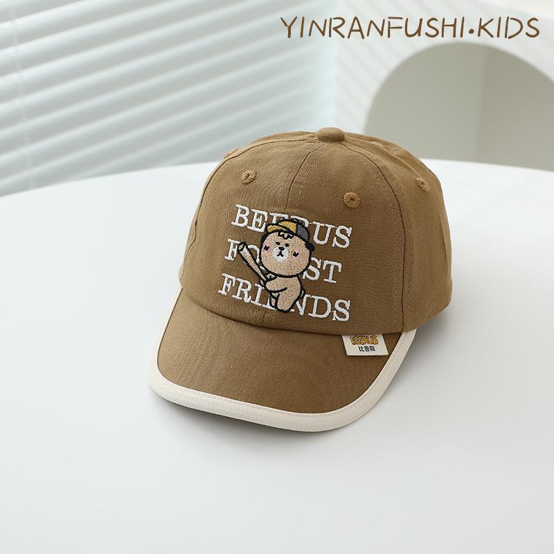 Baby Hat Spring and Autumn Thin Korean Version Boy Baseball Cap Cute Sun Protection Hat Summer Baby Baseball Cap