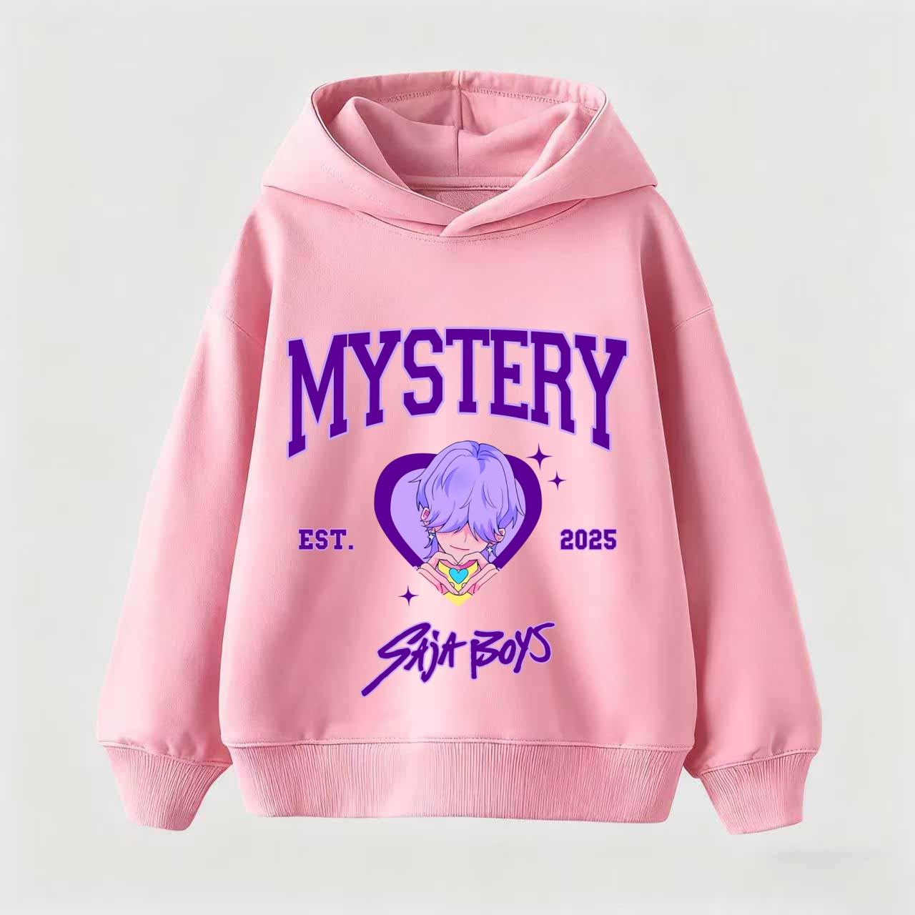 

KPop Demon Hunters Hoodies Baby Girl Boy Clothes Fashion Hooded Sweatshirts K-Pop Demon Hunters Pullover Kids Outfits Gif 130