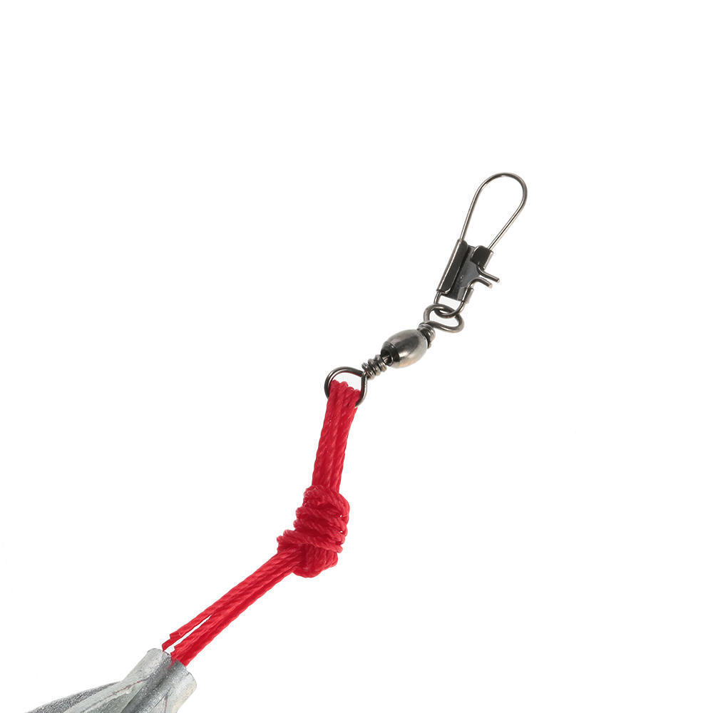 4 Stück Angel-Anti-Hänge-6-in-1 Explosionshaken aus Kohlenstoffstahl, Karpfen-Angelhaken mit Gewicht