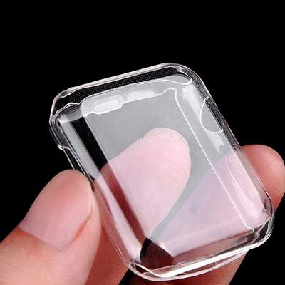 Protezione dello schermo per Apple Watch 6 custodia 44MM 40MM paraurti completo in TPU Iwatch Cover 42mm 38MM accessori per iwatch serie 5 4 3 2 1