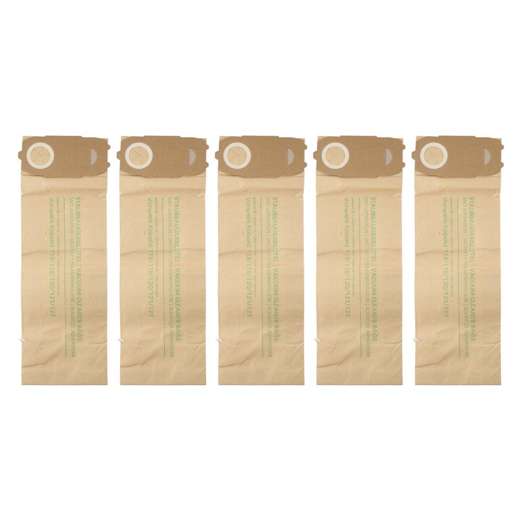 Replacement Dust Bags for VK 118 122 Vacuum Cleaner Pack of 5