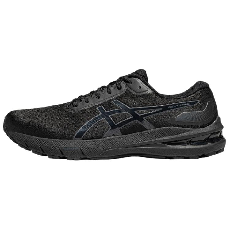 Asics Gel-Cable Comfortable Versatile Mesh Fabric Shock Absorbing Durable Breathable Rebound Low-Top Running Shoes Women Sneaker Black 1012B805-001