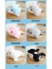 Adorable Dolphin & Orca Plush Ocean Animals - Stuffed Shark & Seal Doll for Children, Perfect Birthday Gift