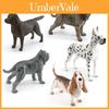 Realistic Pvc Pet Dog Model 5 Variants Featuring Basset Hound Great Dane And Labrador
