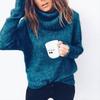 Elegant Women Winter Warm Turtleneck Sweater Pullover Perfect For Cold Days