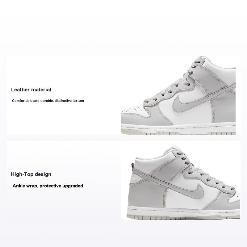 Кроссовки Nike Dunk High GS Vast Grey для детей Белые DB2179-101 36