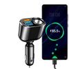 4-in-1 Fast Car Charger for QC3.0+PD+2.4A+ Lighter,Car  Lighter USB Charger with LED Digital Display,Universal Car Charger Adapter for 12V/24