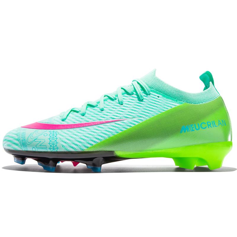 New Fly-Woven Seamless Low-Top Football Shoes, Youth Boys And Girls Artificial Turf Professional Game Football 35