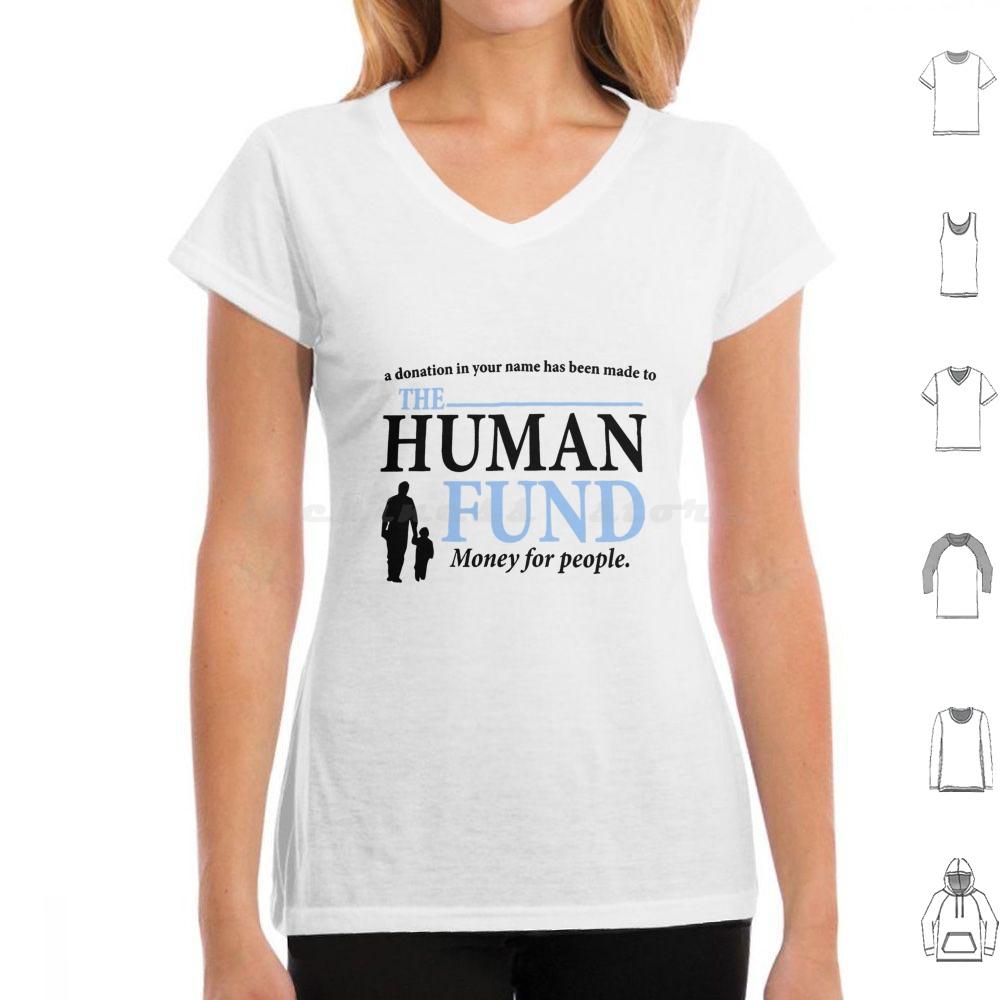 

The Human Fund Black T Shirt Men Women Kids 6xl Charity Cosmo Kramer Elaine Benes Festivus George Jerk Store Kramer Sitcom 4XL