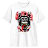 Monkey Gas Garage TShirt Unisex Awesome Pure Cotton Tee Shirt Round Neck Short Sleeve T Shirts Adult Tops