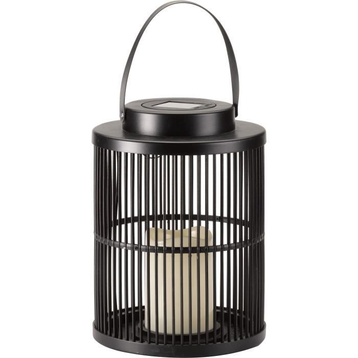 SMART GARDEN Black Urban Solar Lantern