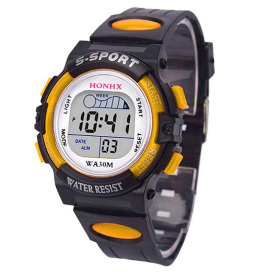 Мужские и женские студенческие модные цифровые многофункциональные спортивные наручные часы с будильником