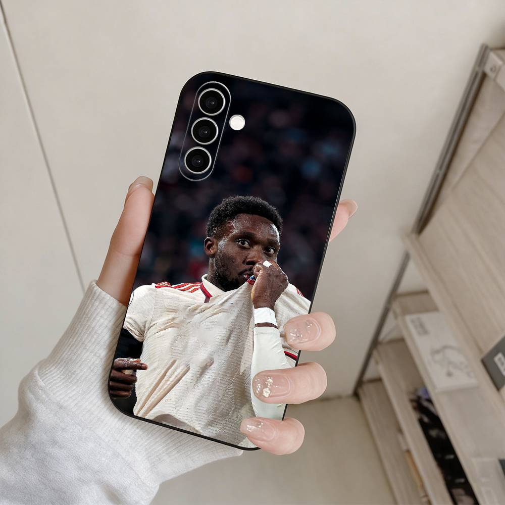 A-Alphonso Davies  Phone Case For Samsung Galaxy A73,A72,A71,A70,A53,A52,A51,Others Soft Black Cover