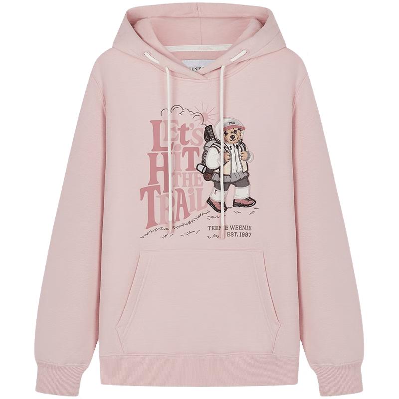 Teenie Weenie Women's Pullover Bear Hoodie
