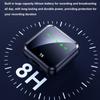 Drahtloses Lavalier-Mikrofonsystem, Bluetooth-Audio-/Video-Sprachaufzeichnungsmikrofon für iPhone, Android-Handy, Interviewkamera