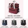 Minimalist Double Layer Insulated Lunch Bag With Oxford Fabric For Outdoor Activities And Work