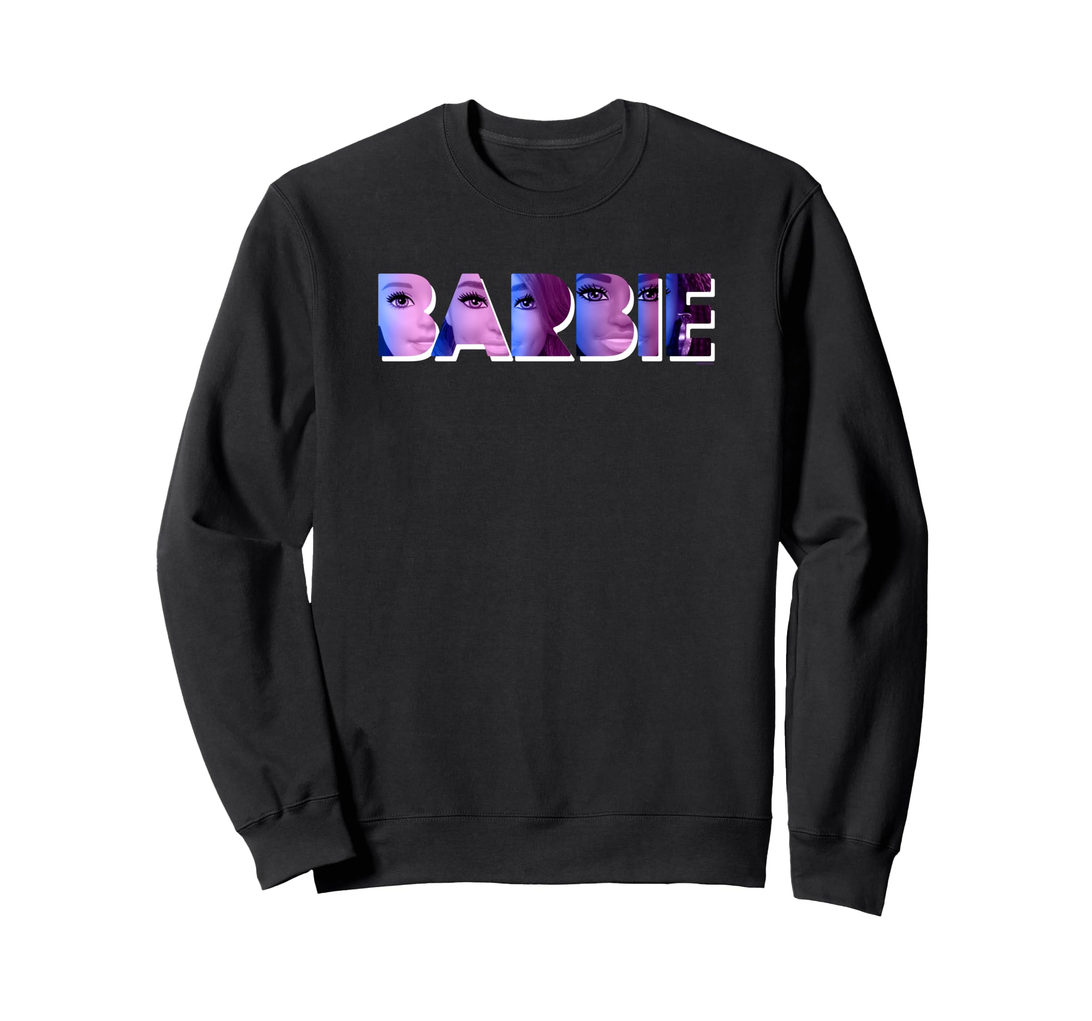 

Barbie doll face logo. Sweatshirt