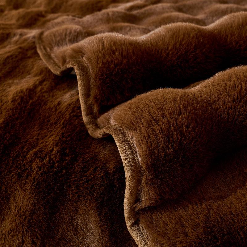 Special Plush Thickened Sofa Cushion, Winter Non-Slip And Dirt-Resistant Light Luxury High-Grade Leather Sofa Cover Cover Cloth Towel