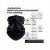 Sun Protective Anti UV 4pcs/Set 17.8*9.6 Inch Sports Face Cover Sweatband Sun Protection Scarf Headbands for Cycling, Skiing, Hiking, Fishing