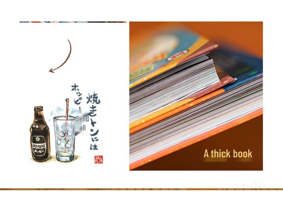 Yu Xian Vintage Japonský Styl Vyřezávaná Kniha Samolepek – 45 Listů pro Koláž a DIY.