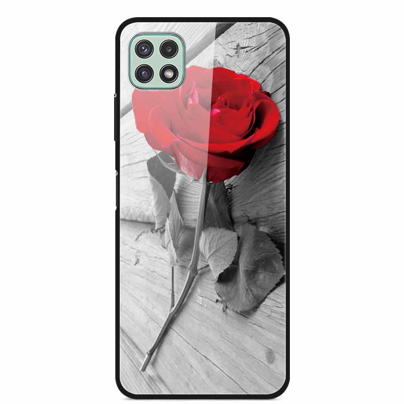 For Samsung Galaxy Wide5 Case Tempered Glass Hard PC Phone Back Cover for Galaxy Wide 5 Bumpers Cases Shell Coque 6.6'' SM-E426S