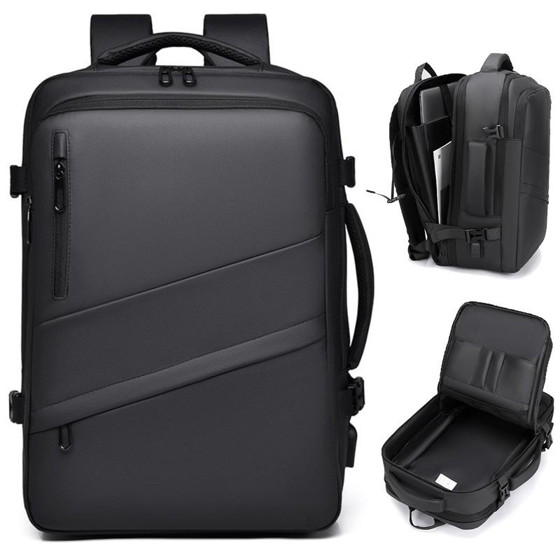 Travel Bag, Large Capacity Backpack, Business Trip Expansion Backpack, Backpack, Business Men's Boarding Bag