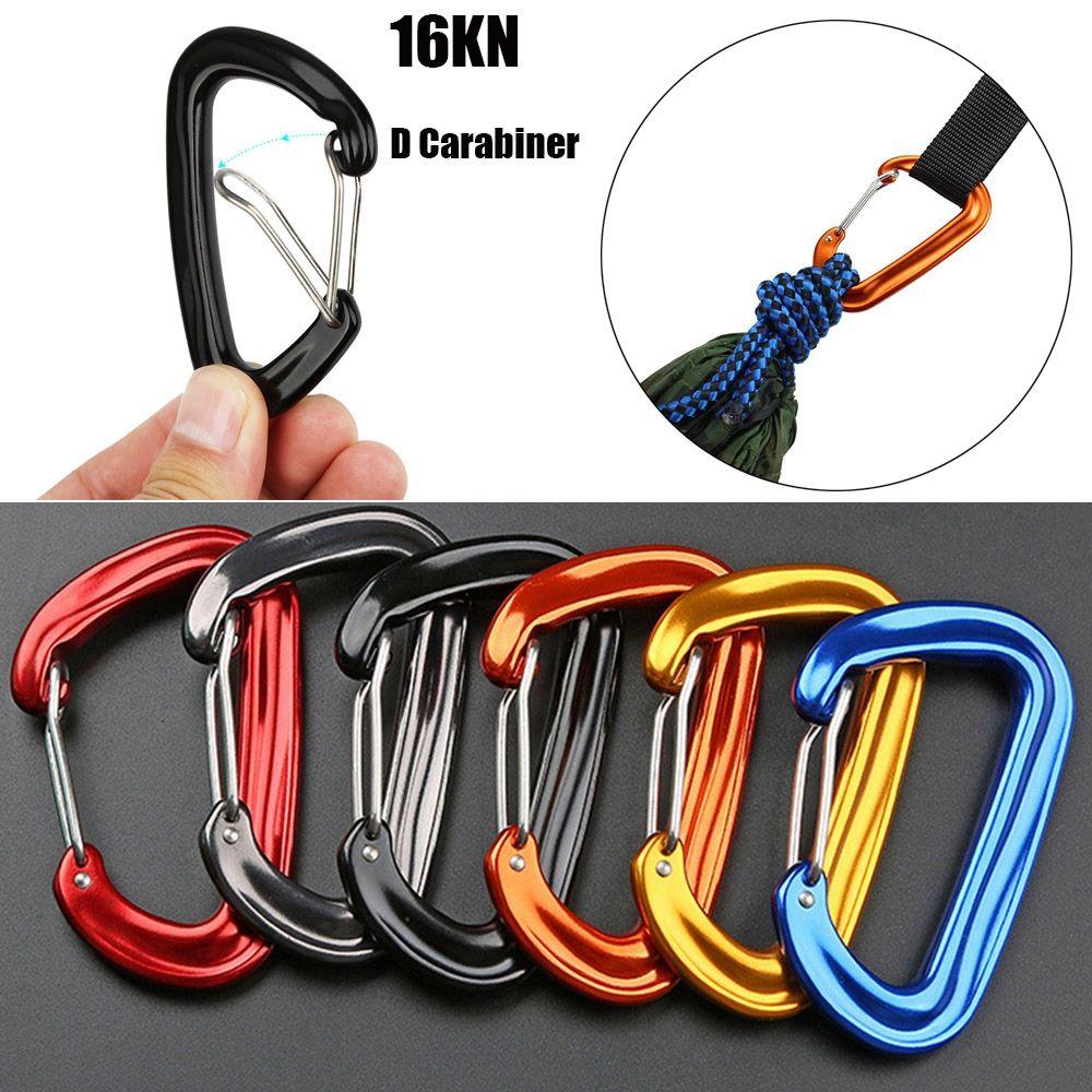 Outdoor Accessory Safety Lock Hook Climbing Equipment Mountaineering Buckle Climbing Carabiner