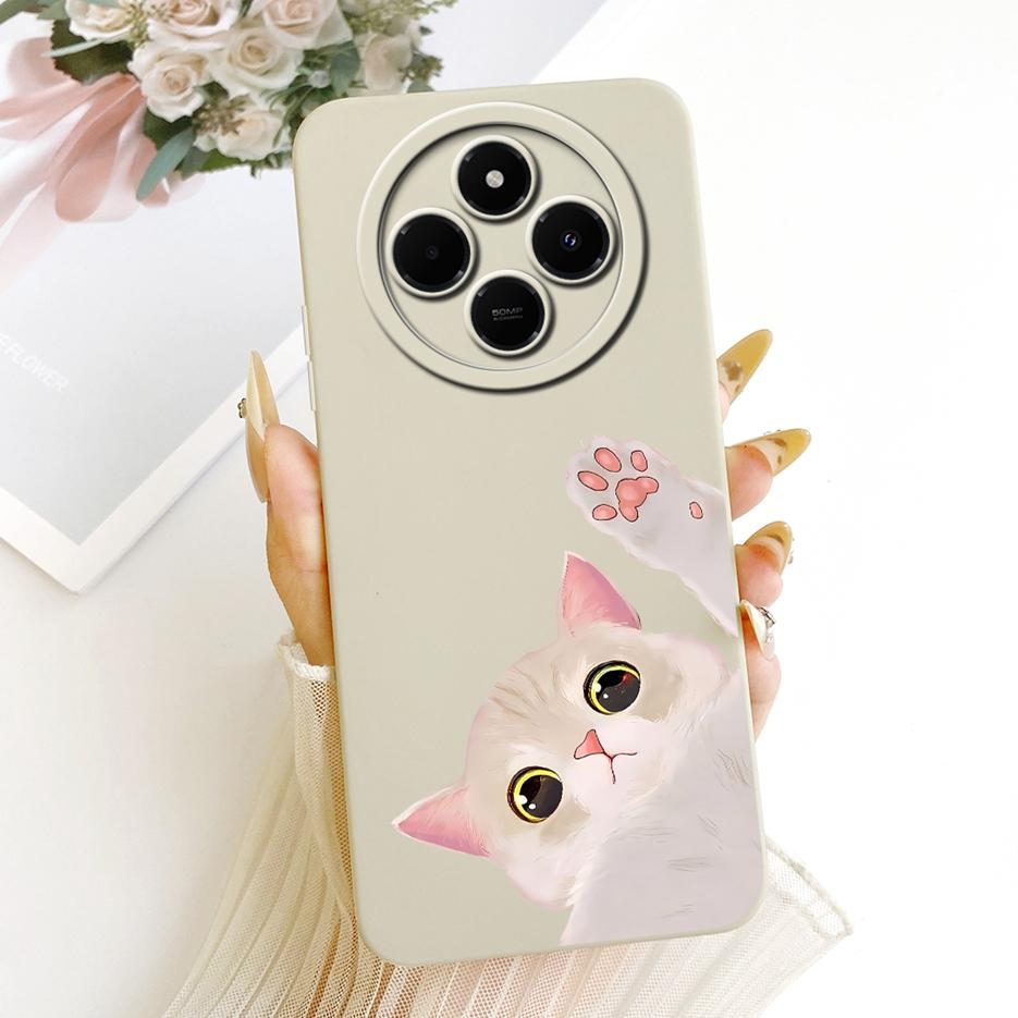 Per Xiaomi Redmi 14C Custodia PocoC75 Carina Cover Cartoon Coniglio Custodie per Telefono Antiurto Per Xiaomi Poco C75 C 75 Redmi14C Morbide Fundas