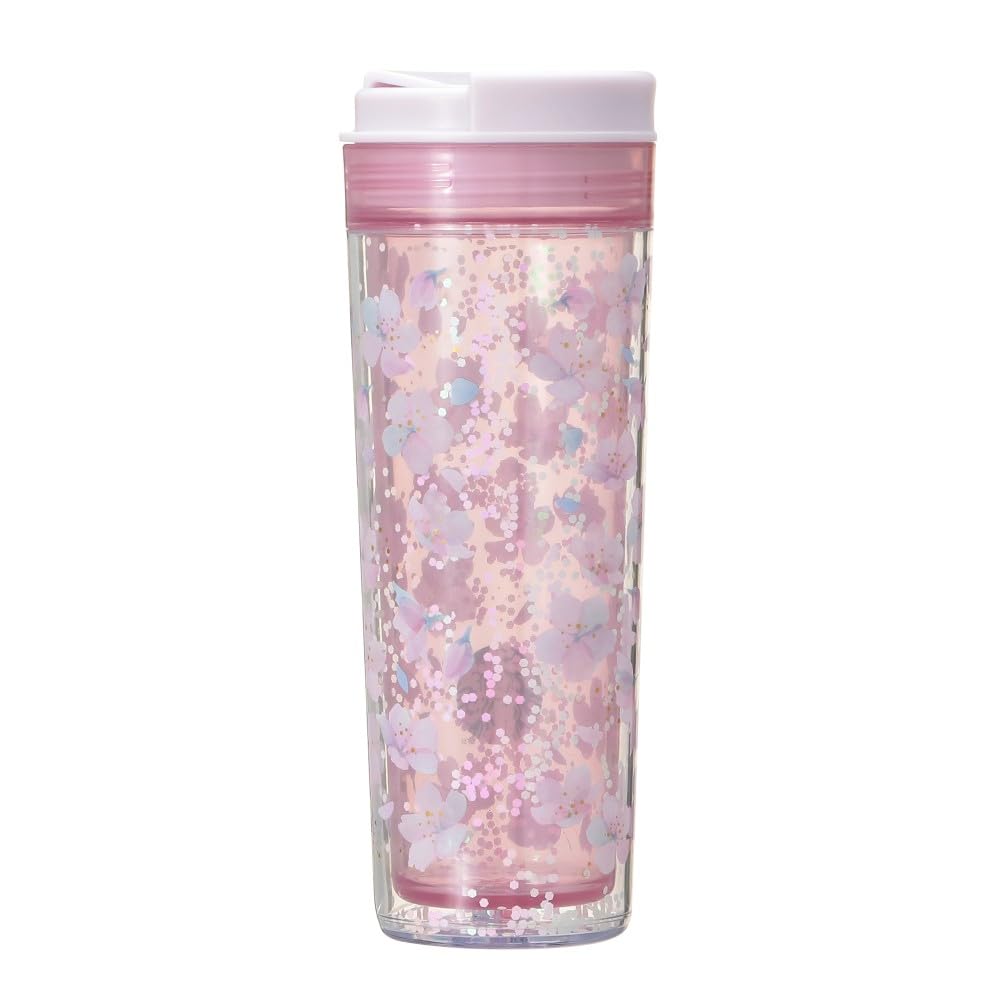Starbucks SAKURA 2025 Color-Changing Tumbler, 473ml, Cherry Blossom Design, Cute and Stylish, Perfect for Coffee, Birthdays, or as a Gift