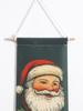 1pc Christmas Wall Hanging Tapestry Cute Santa Claus, Snowman & Christmas Tree Tapestry with Tassel Home Festive Wall Decor Gift