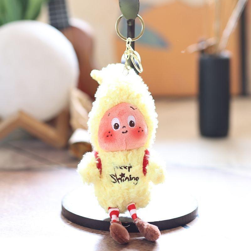Adorable Elf Plush Doll Pendant With Pp Cotton Filling For Kids Bag Accessory