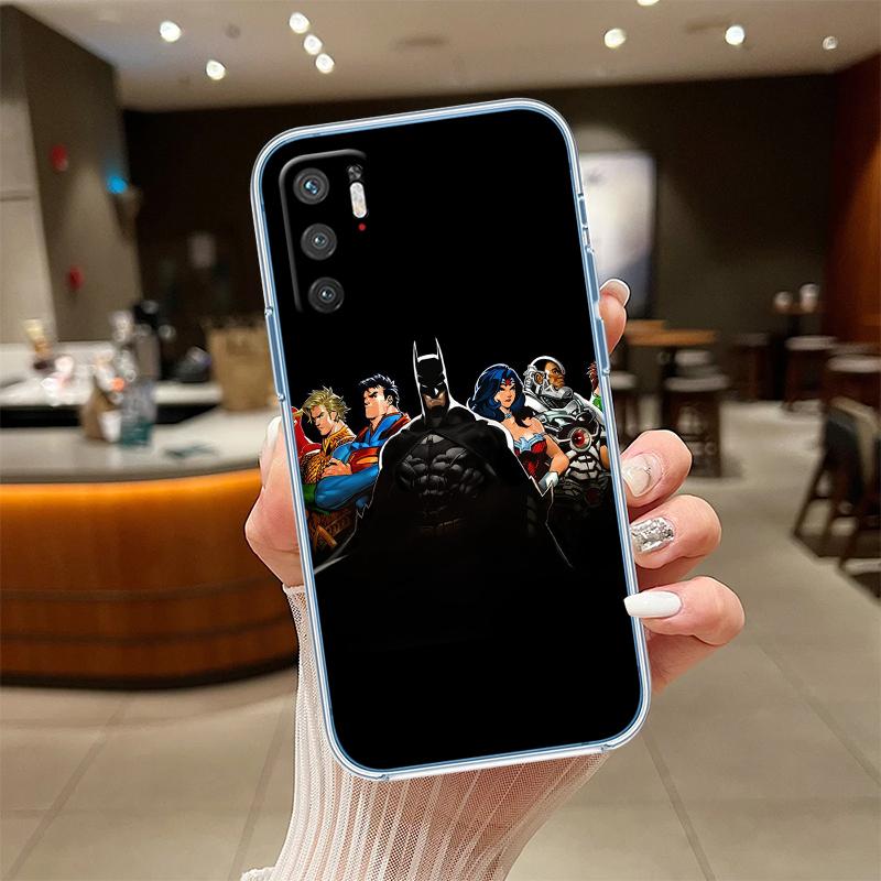 RE42 Justice league Transparent Phone Case for Motorola Moto Edge 20 30 40 50 S30 Fusion Ultra Pro Neo Lite + G200 G23