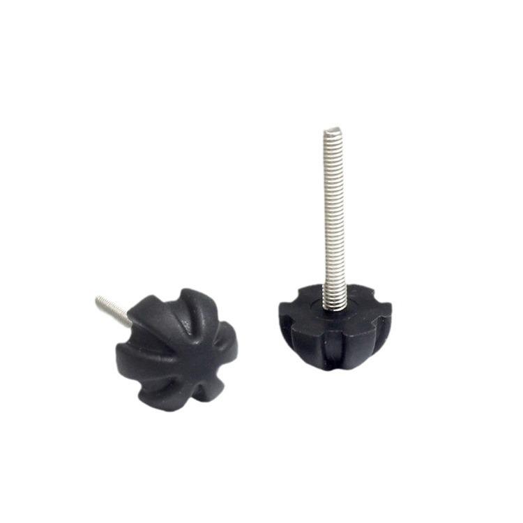 Rubberized Star-Shaped Torx Handle Hand-Tightening Screw