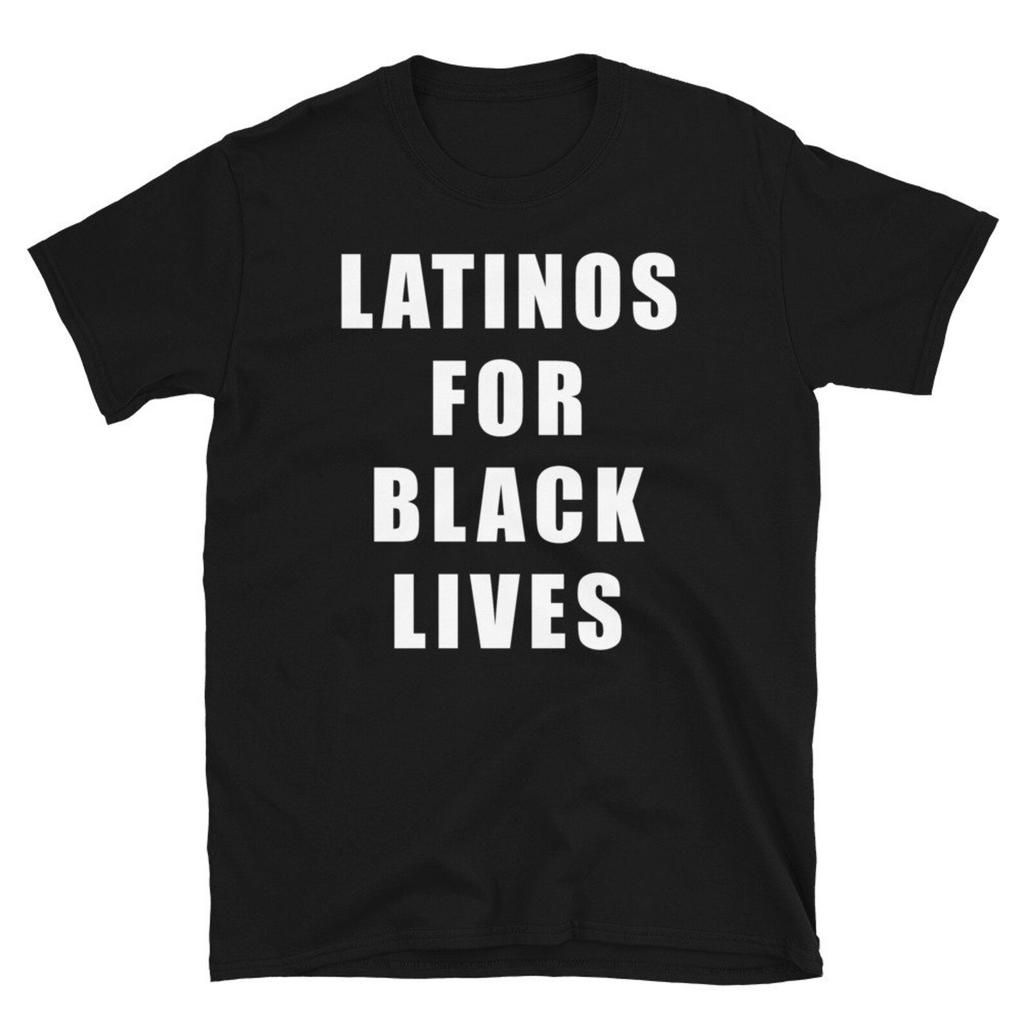Latinos For Black Lives T-Shirt, Unisex Cotton Tee
